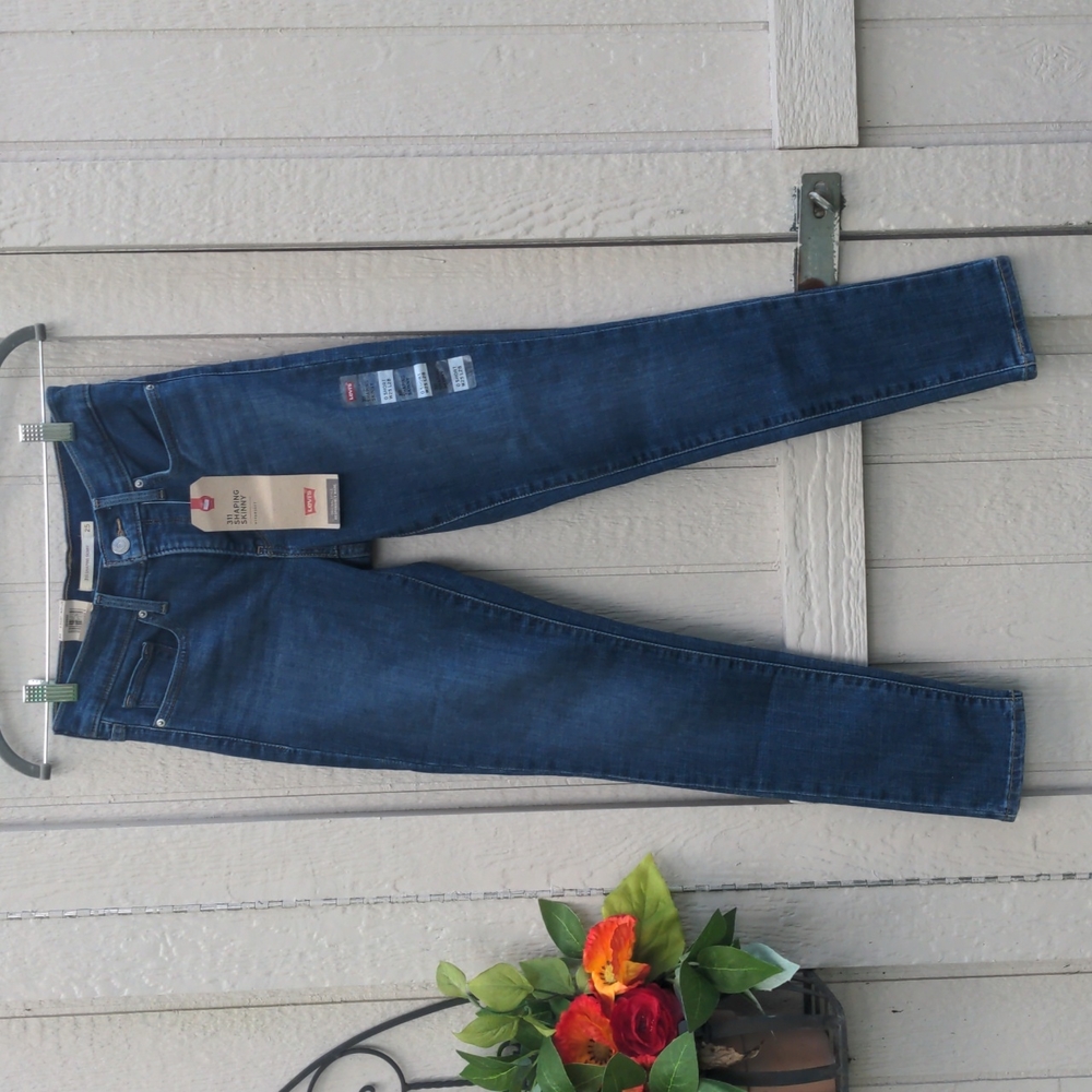 Levi's Shaping Skinny Jeans W25 L28 Short
